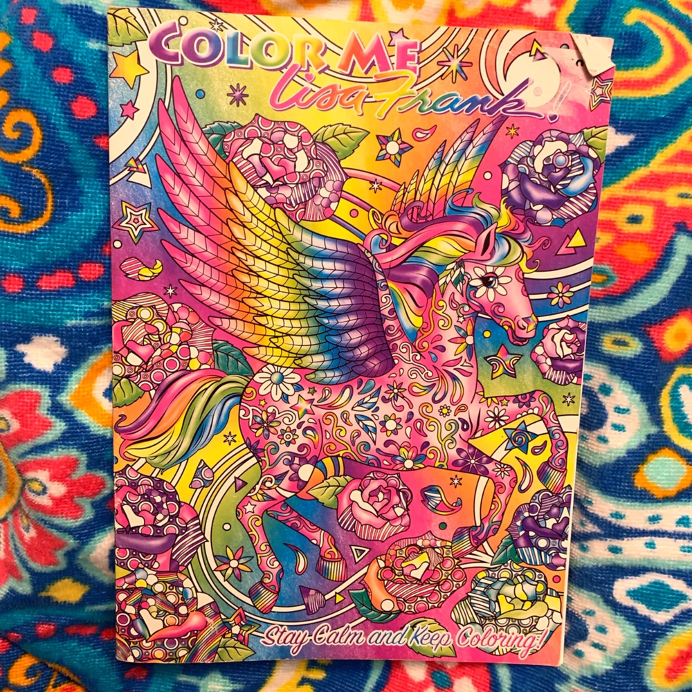Lisa Frank Coloring Book